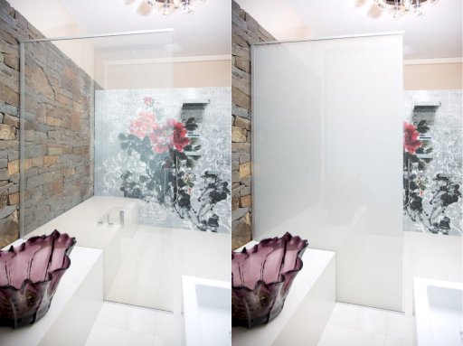 Glas-Dusche